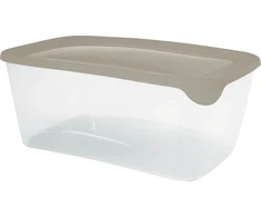 Curver maisto konteineris, stačiakampis, 3 l, „Fresh&amp;Go“, smėlio spalvos