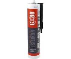 CX80 CX80 aukštos temperatūros silikono 310 ml kasetė