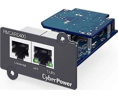 Cyber Power Systems CyberPower SNMP išplėtimo plokštė RMCARD400, s podporou Enviro Sensoru