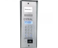 CYFRAL PC-4000RE CYFRAL Išorinis skydelis su vizitine kortele ir elektronika