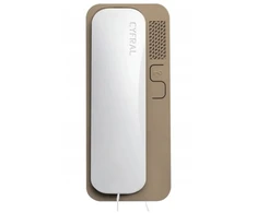 CYFRAL SMART 5P CYFRAL Analoginės domofono sistemos ragelis 4+N, balta smėlio spalvos