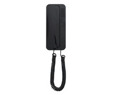 Orno SMART 5P, CYFRAL, kelių kambarių uniphone, skirtas 4,5,6 laidų instaliacijai, juodas