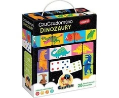 Czuczu dėlionės žaidimas domino dinozaurai 28ELE