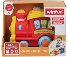 Anek SMILY PLAY 000677 Lokomotyvą traukiantis žaislas
