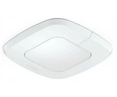 Steinel IR Quattro SLIM XS 4m COM1 buvimo jutiklis, paviršinis montavimas, IP20, kvadratinis, baltas
