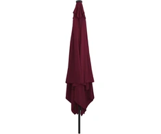 Sodo skėtis Bordo raudona 295 x 295 x 245 cm