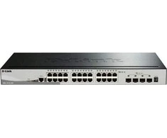 Šakotuvas D-Link | Sukraunamas išmanusis valdomas jungiklis su 10G įkėlimo nuorodomis | DGS-1510-28X/E | Tvarkoma L2 | Montuojamas ant stovo | Gigabit Ethernet (vario) jungtys kiekis 24