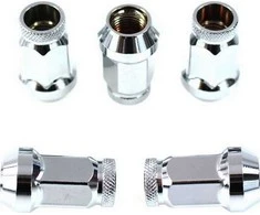 D1Spec 970 vnt. kaltinių veržlių, plieninių, 12x1,25, chromuotų