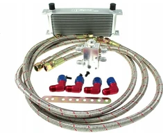 D1Spec D1Spec 15 eilučių alyvos aušintuvo komplektas + termostatinis modulis