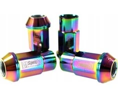 D1Spec Kaltinės veržlės D1Spec Heptagon 2in1 Plienas 12x1.5 Neo