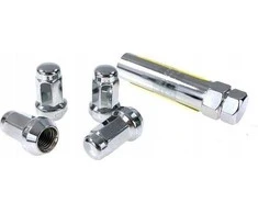 D1Spec kaltinės fiksavimo veržlės D1Spec Plienas 12x1.25 Sidabras
