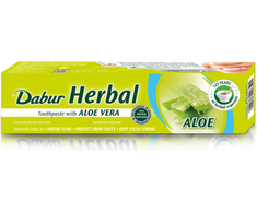 Vaistažolių dantų pasta su alavijais Aloe Vera, Dabur, 100 ml