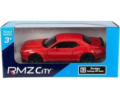 Daffi Dodge Challenger Raudona RMZ