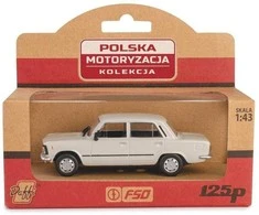 Daffi Model PRL Fiat 125P MR šviesiai pilka K-595 15958