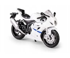Daffi Model MSZ 1:18 Suzuki GSX-R1000 balta 33167