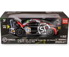 Daffi Model RMZ Hobby 1:32 AudiR8 2015 SFExp H-109 81093