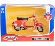 Daffi modelis MSZ 1:18 1976 Vespa200Rally czer M-322 33228