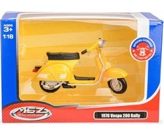 Daffi Modelis MSZ 1:18 1976 Vespa200Rally geltonas M-321 33211