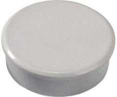 Dahle Magneter 38mm rund grå 10stk/pak 2,5kg bærekraft - (10 stk.)