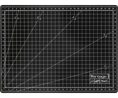 Dahle Schneidematte 22 x 30 cm juodas VANTAGE Schneidematte A4 (74-10670-20142)