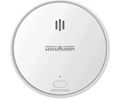 Dahua Technology Autonomiczny czujnik dymu Dahua Wisualarm DHI-HY-SA30A (DAHUA-WISUALARM-DHI-HY-SA30A-AUTARKER-RAUCHMELDER)