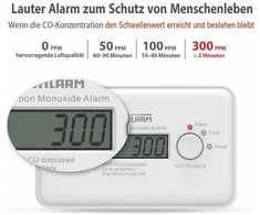 Dahua Wisualarm DHI-HY-GC20C savarankiškas anglies monoksido detektorius (DAHUA-WISUALARM-DHI-HY-GC20C-AUTARKER-KOANGLIES MONOKSIDO DETEKTORIUS)