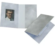 Nuotraukų rėmelis 1x100 Daiber Folders Passport Photo, pilka, 31x42 mm