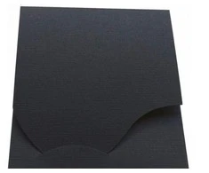 Nuotraukų rėmelis 1x100 Daiber Folders Wave juodas Linnen 16020