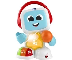 Chicco Dainuojantis muzikinis robotas su mikrofonu ROBIT