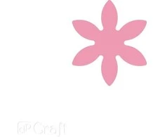 Dalprint Dekoratyvinė skylė popieriaus ir putų DPKRAFT 2.5cm Dailės Dalprint