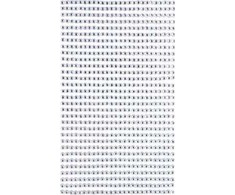 Dallprint Dekor.lipnūs kristalai 3mm 806vnt. skaid