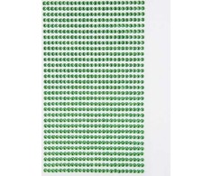 Dallprint Dekor.lipnūs kristalai 3mm 806vnt. L.GRE