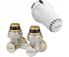Danfoss 2 dalių kampinis komplektas - RAE-K galvutė, VKO DANFOS prijungimo modulis Radiatoriai KERMI, KORADO, KORAD, PURMO, RADSON, STELRAD (DWZ) Radiatoriai KERMI, KORADO, KORAD, PURMO, RADSON, STELRAD