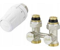 Danfoss 2 dalių tiesus rinkinys su RTW-K galvute