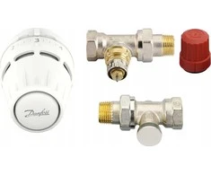 Danfoss 3 dalių rinkinys Regus RA veržlė +RA-N+RLV-S 15 tiesi