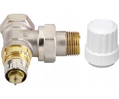 Danfoss Danfoss RA-IN radiatoriaus vožtuvas, normalus srautas, DN 15, kampinis, F 013G6583