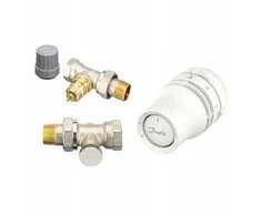 Danfoss Dėžutės komplektas 3 elementai 1/2 tiesūs RA-FN 15 S + RLV-S + REDIAclick (S)