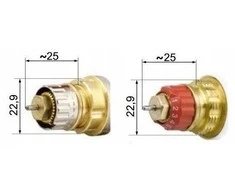Danfoss termostatinė galvutė, balta, 013G6040