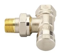 Danfoss RLV noslēgvārsts 1/2", leņķis ar noteci