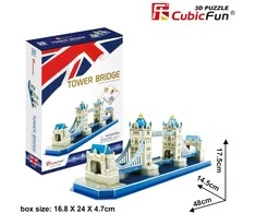CUBICFUN3D dėlionė „Tauerio tiltas“