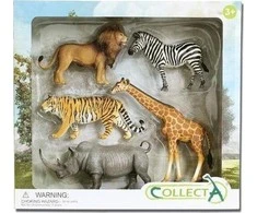 Collecta figūrėlė Laukinių gyvūnų rinkinys 5 vnt.