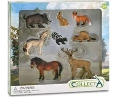 Collecta Figūrėlė Miško žvėrių rinkinys 8 vnt.
