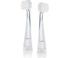 Brush Baby ŠEPETĖLIS BABY_Baby Sonic antgaliai Sonic dantų šepetėliui 0-18 mėn. 2 vnt.