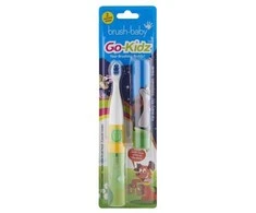 Dantų šepetėlis Brush-baby -baby -baby Go-KIDZ Elektrinis Tuštinukas Mėlynas