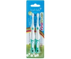 Brush-baby -baby ŠEPETĖLIS FIRSTBrush 2-PACK nuo