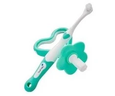 3Mk Brushbaby BRUSHBABY TEETHER + ŠEPETĖLIS 0-18 mėn