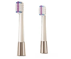 Dantų šepetėlis Dental Equipment Jimok J6 Gold Nuimami antgaliai šepetėliui, 2 vnt.