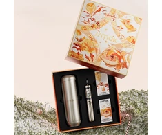 Dantų šepetėlis Šepetėlis Jimok Jimok J6 Capsule Gold Sonic šepetėlis + 4 antgaliai