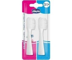 CHICCO 00008545010000 elektrinės dantų šepetėlio galvutės 36m+