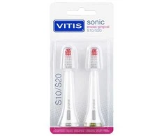 "Vitis" atsarginė dalis Elektrinis dantų šepetėlis švelnioms dantenoms 2 vienetai